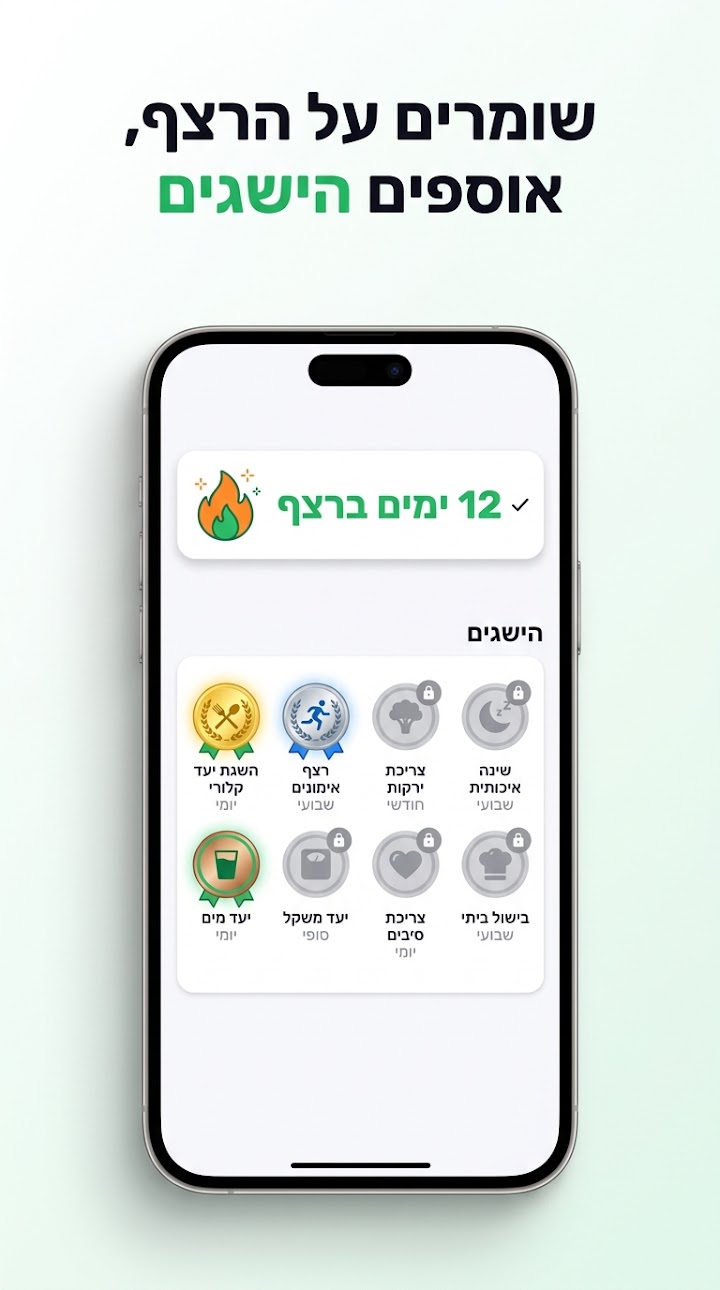 רצף יומי והישגים
