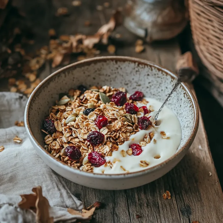גרנולה ביתית עם טחינה וסילאן – מתכון ממכר לארוחת בוקר בריאה
