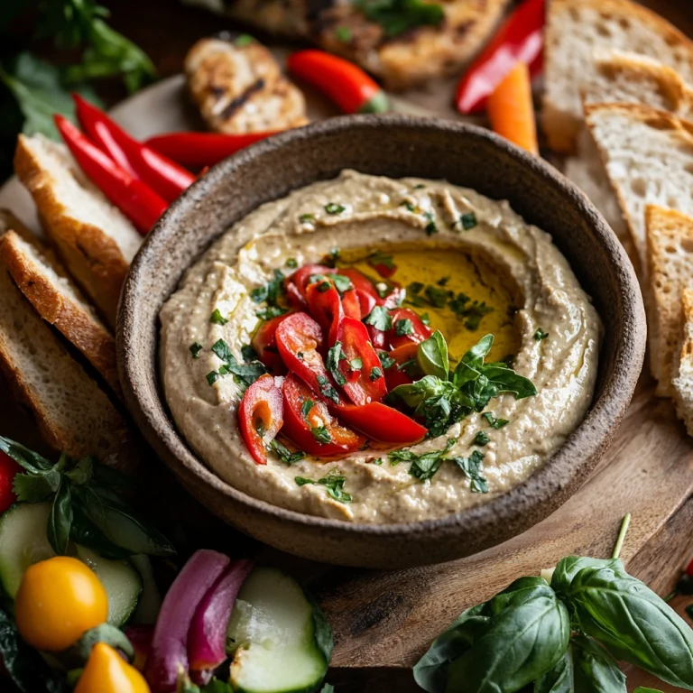 ממרח טחינה ופלפלים קלויים: ככה עושים את זה כמו השפים