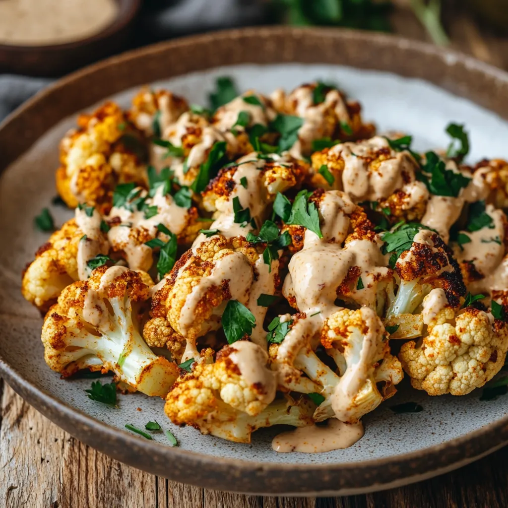 מתבל כרובית צלויה עם פפריקה חריפה וטחינה – שילוב מפתיע שיגנוב את ההצגה