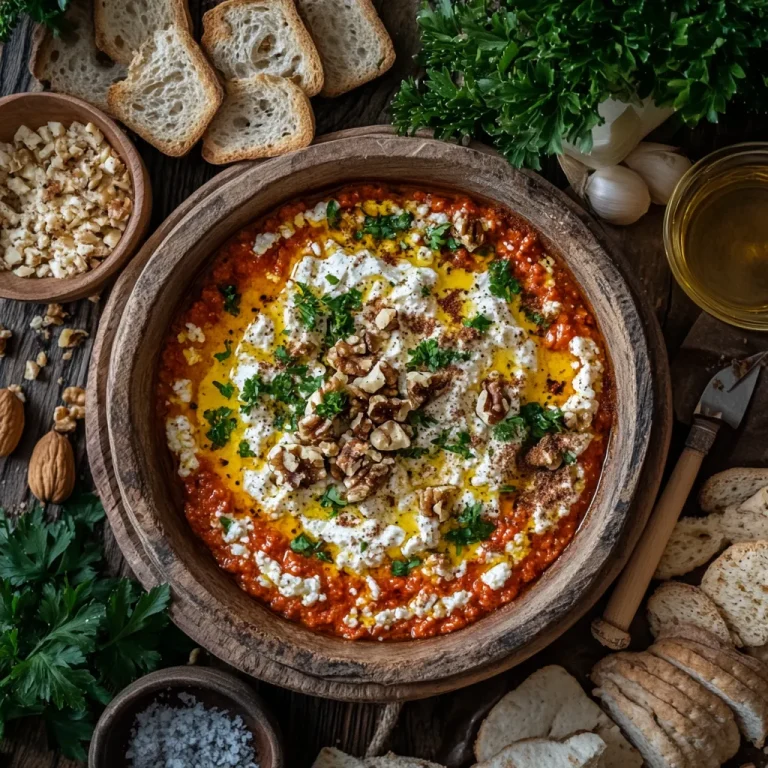 מתבל פלפלים קלויים וגבינת פטה – טעם ים תיכוני מושלם