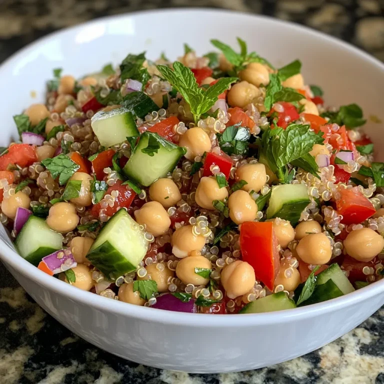 סלט חומוס וקינואה עם ירקות טריים – מתכון מהיר ומרענן לכל ארוחה