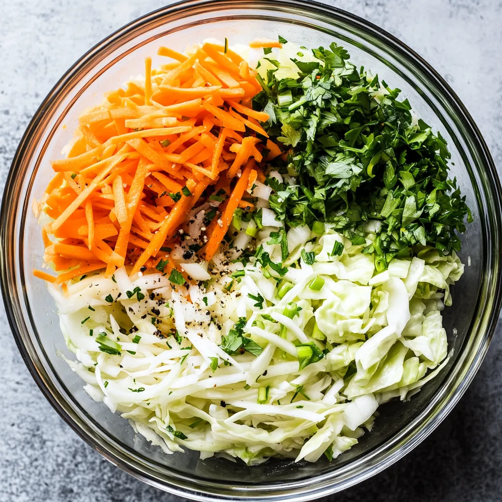 סלט כרוב מהיר ב-10 דקות