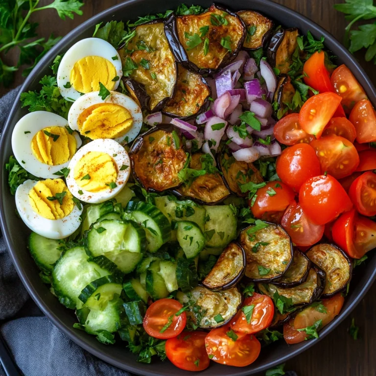 סלט סביח ביתי ב-10 דקות