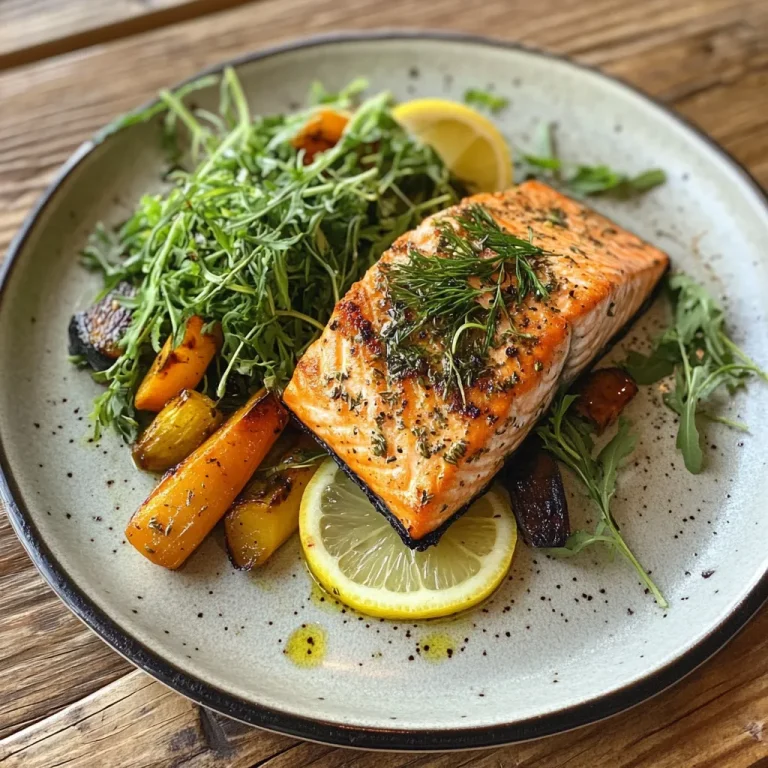 פילה סלמון עם שמן זית ועשבי תיבול – ארוחה מהירה וטעימה לכל המשפחה