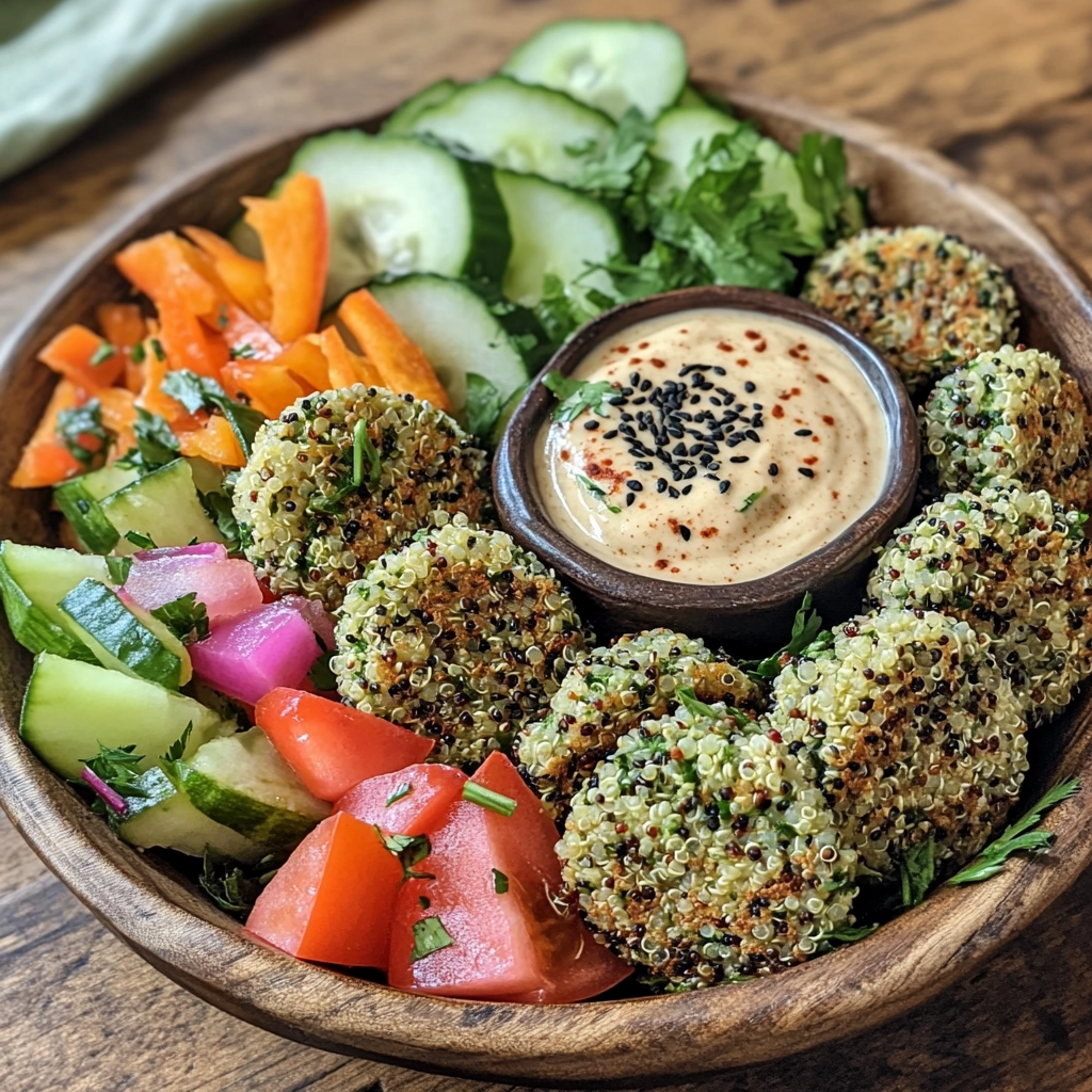 פלאפל קינואה אפוי: גרסה בריאה למאכל האהוב