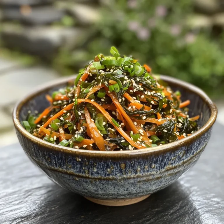 סלט אצות עם גזר מגורד – נגיעה פריכה ובריאה