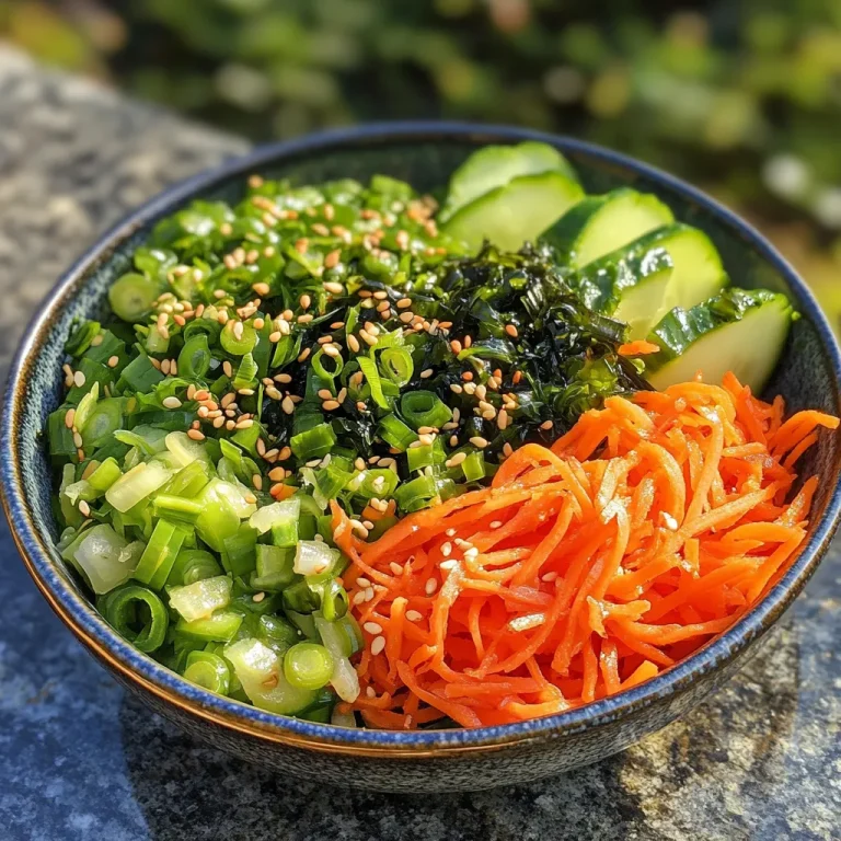 סלט אצות עם ג'ינג'ר טרי – חריפות עדינה