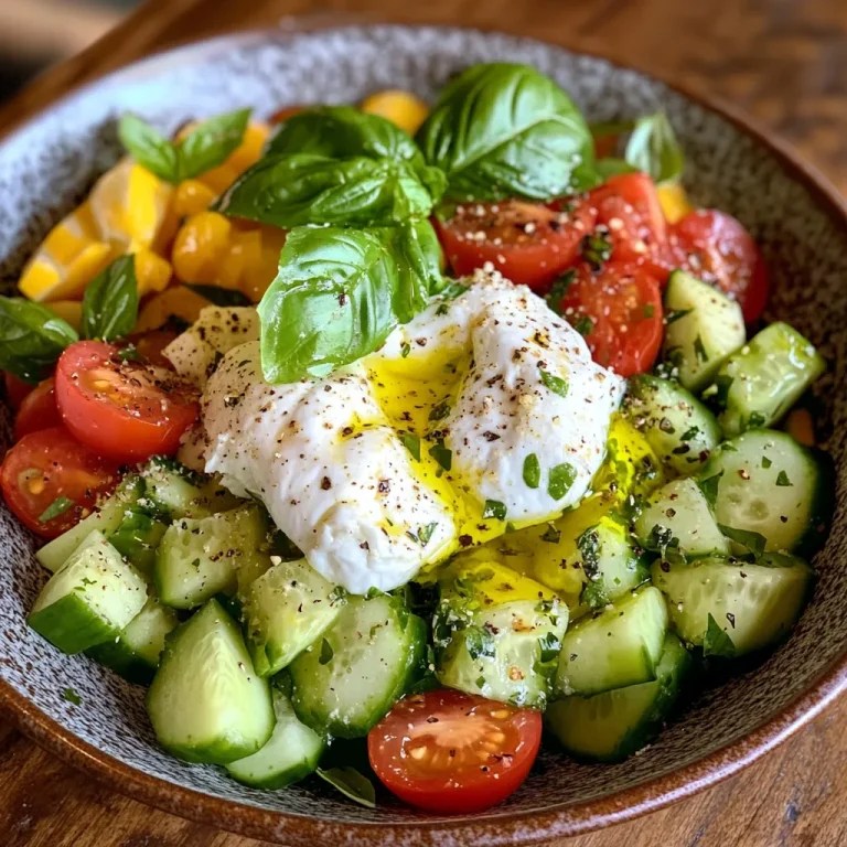 סלט בוראטה עם אבוקדו – שילוב קרמי ומזין