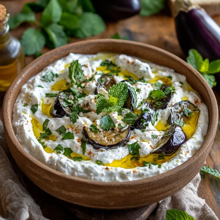 סלט חצילים עם יוגורט: מתכון קליל ומרענן