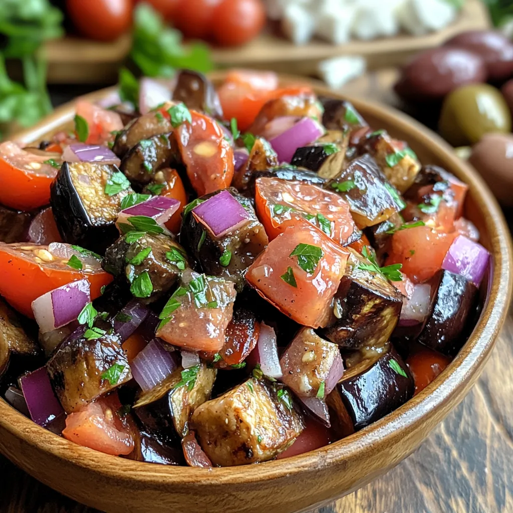 סלט חצילים עם עגבניות: מתכון ים-תיכוני קלאסי