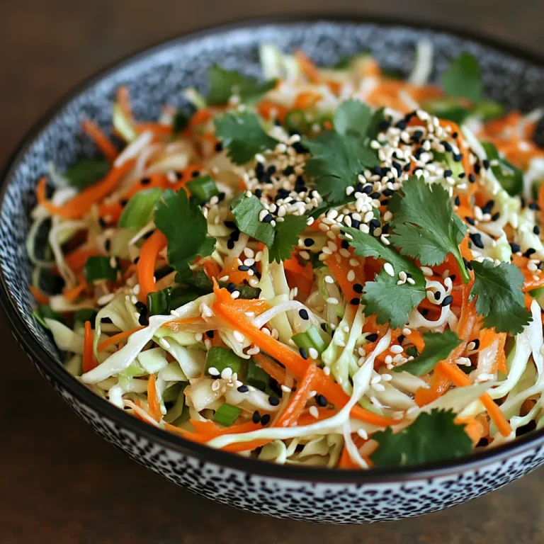 סלט כרוב אסייתי - סלט ב-5 דקות