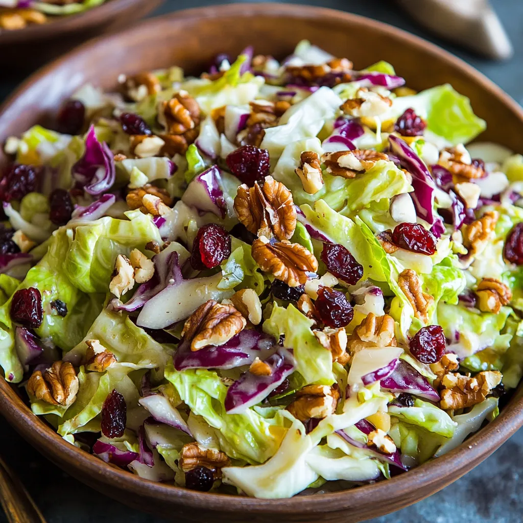 סלט כרוב ברוטב חרדל ודבש - מושלם ומהיר