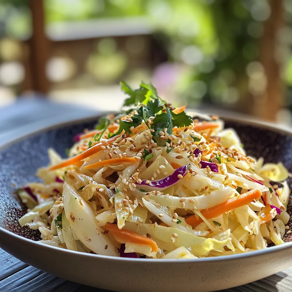 סלט כרוב חמוץ מתוק - טעים ומהיר