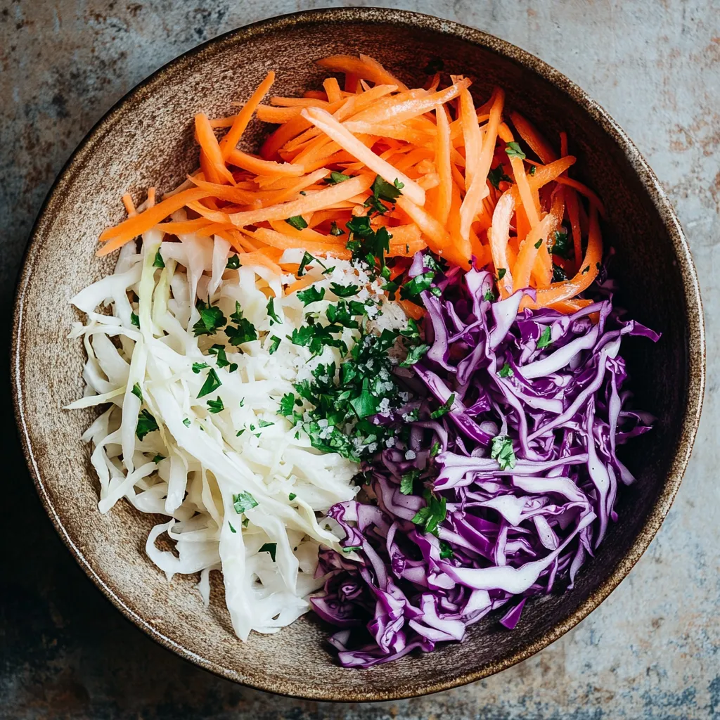 סלט כרוב ישראלי - קלאסי ומוכן ב-5 דקות