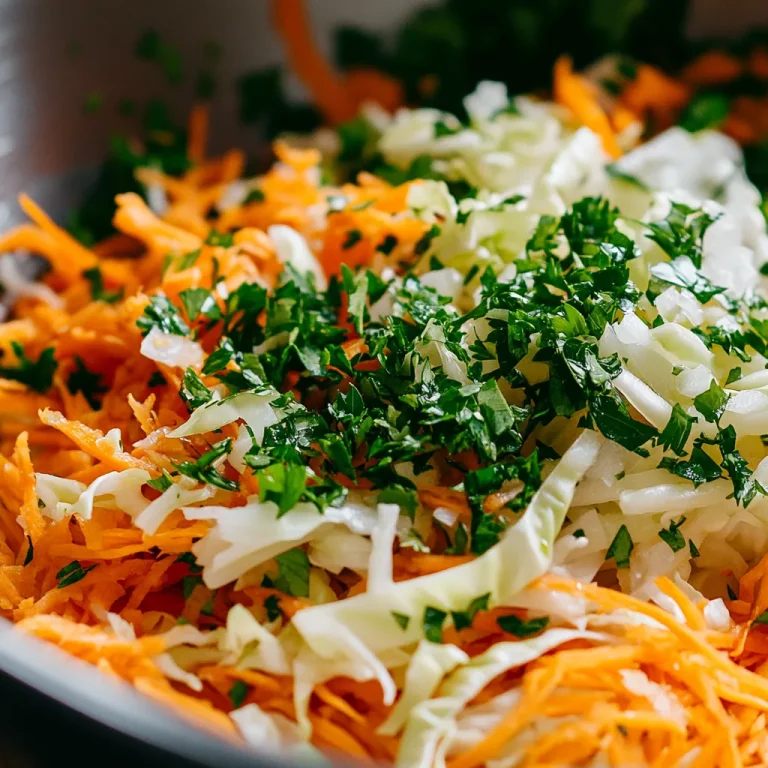 סלט כרוב עם גזר - סלט קליל ב-3 דקות