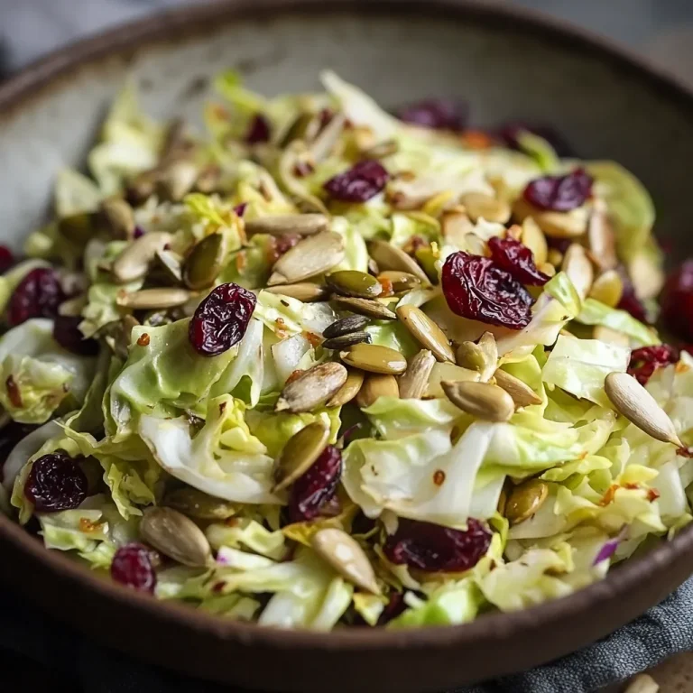 סלט כרוב עם גרעינים קלויים - טעים וקליל ב-5 דקות