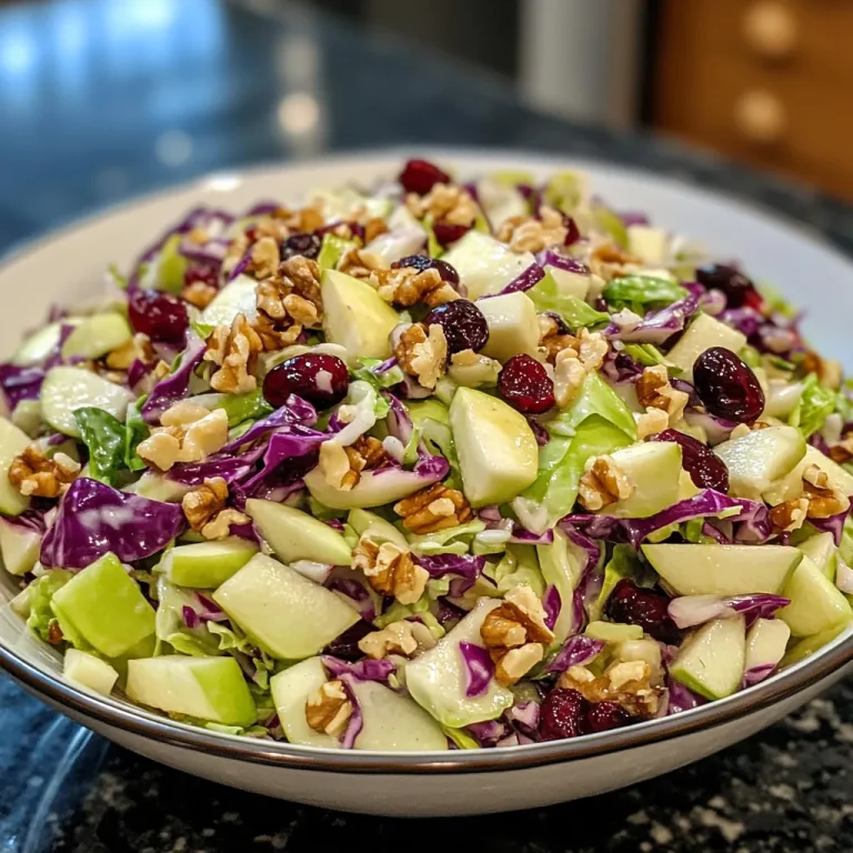 סלט כרוב עם תפוחים - סלט רענן ב-5 דקות