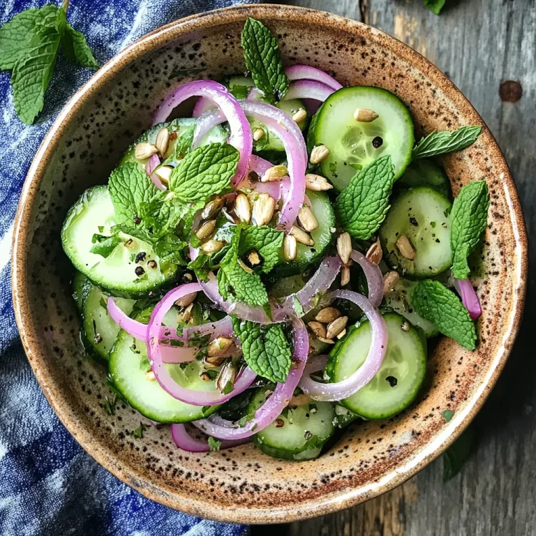 סלט מלפפונים גרוס - מתכון קריספי ומהיר