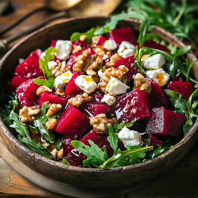 סלט סלק עם שמן זית וחומץ בלסמי