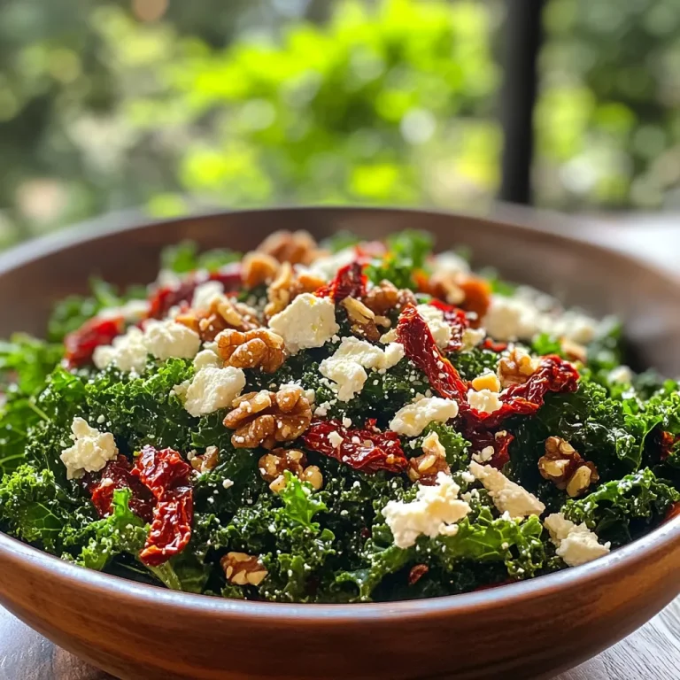 סלט קייל עם עגבניות מיובשות - סלט קל וממכר