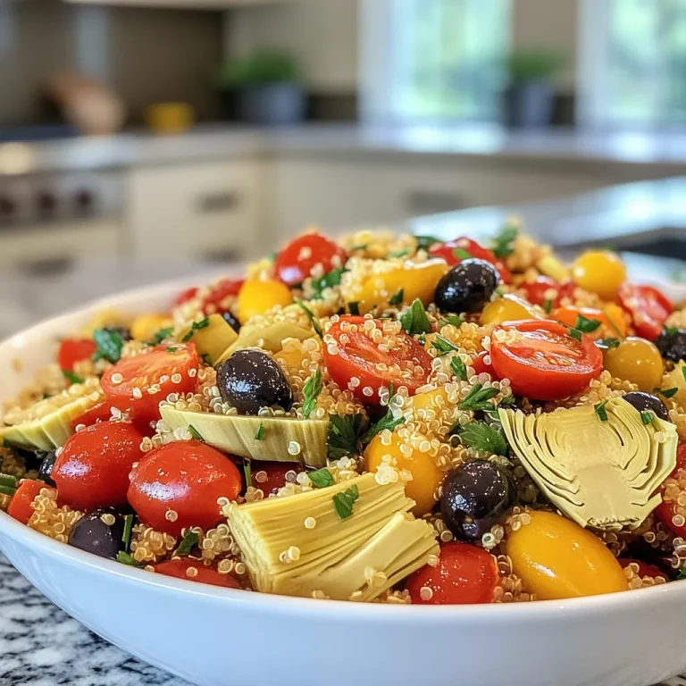 סלט קינואה עם ארטישוק - סלט ייחודי ומומלץ