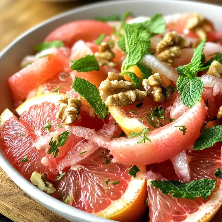 סלט שומר ואשכולית - סלט קליל ומהיר