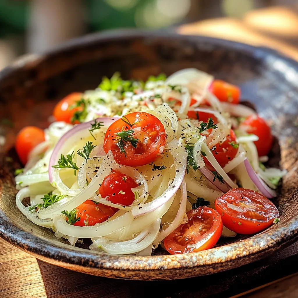 סלט שומר עם עגבניות שרי - מושלם לכל ארוחה