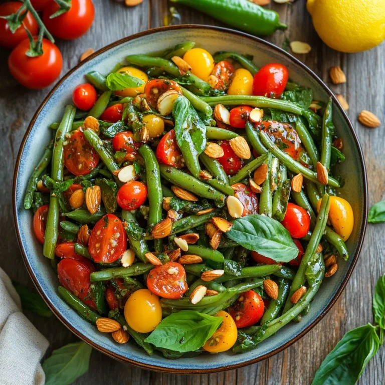 סלט שעועית ירוקה