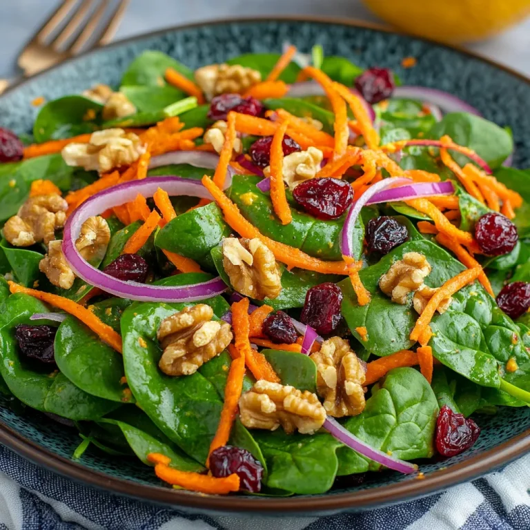 סלט תרד עם גזר מגורד